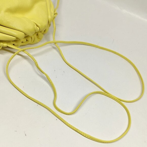 Bottega Veneta Shoulder Bag Lime Leather 689-080525 - Picture 6 of 9